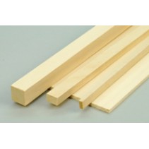 6x6x915mm Basswood Lime Strip (1)